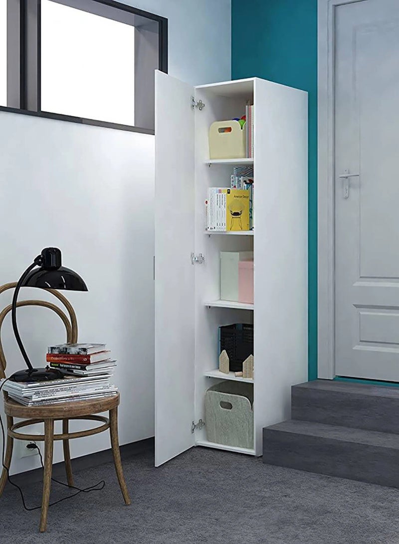 فرنتشر ستور دولاب مودرن ام دى اف 1 درفة - ارتفاع 210 سم - عرض 51 سم - عمق 51 سم من فرنتشر ستور . - Image 1